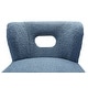 preview thumbnail 23 of 34, Dulcinea Ullna Lambskin Sherpa Upholstery Accent Chair by HULALA HOME