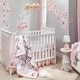 preview thumbnail 6 of 4, Lambs & Ivy Signature Botanical Baby Pink Floral Musical Baby Crib Mobile