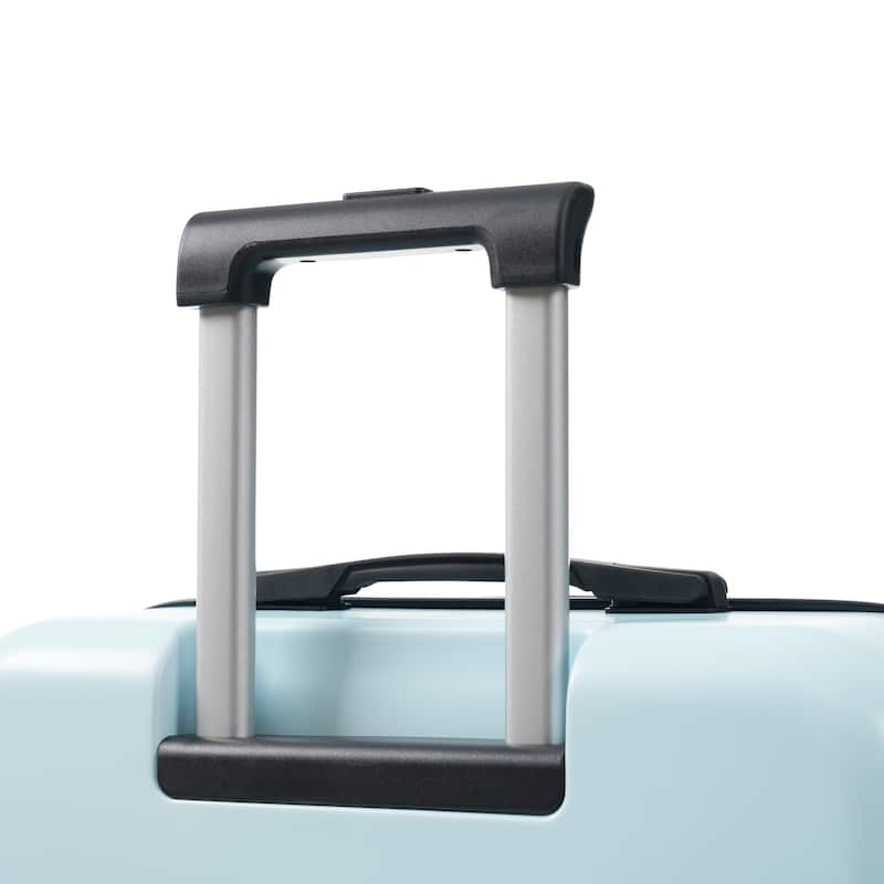 5-Piece Modern Hard-Shell Luggage Expandable Luggage with Spinner Wheels and TSA Lock, for Boarding Travel, Light Blue