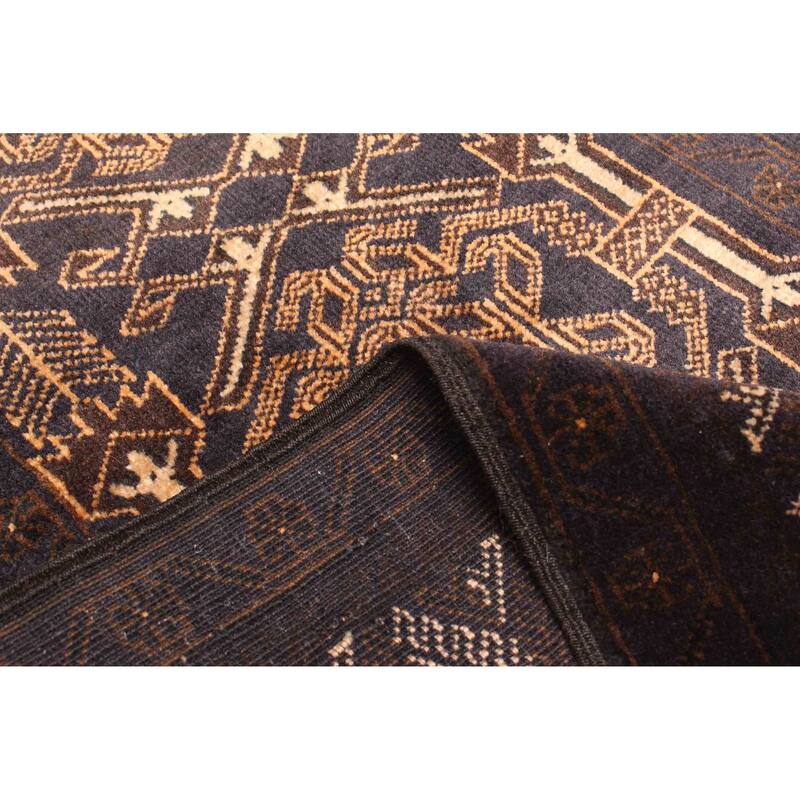 ECARPETGALLERY Hand-knotted Teimani Light Brown Wool Rug - 2'9 x 4'6