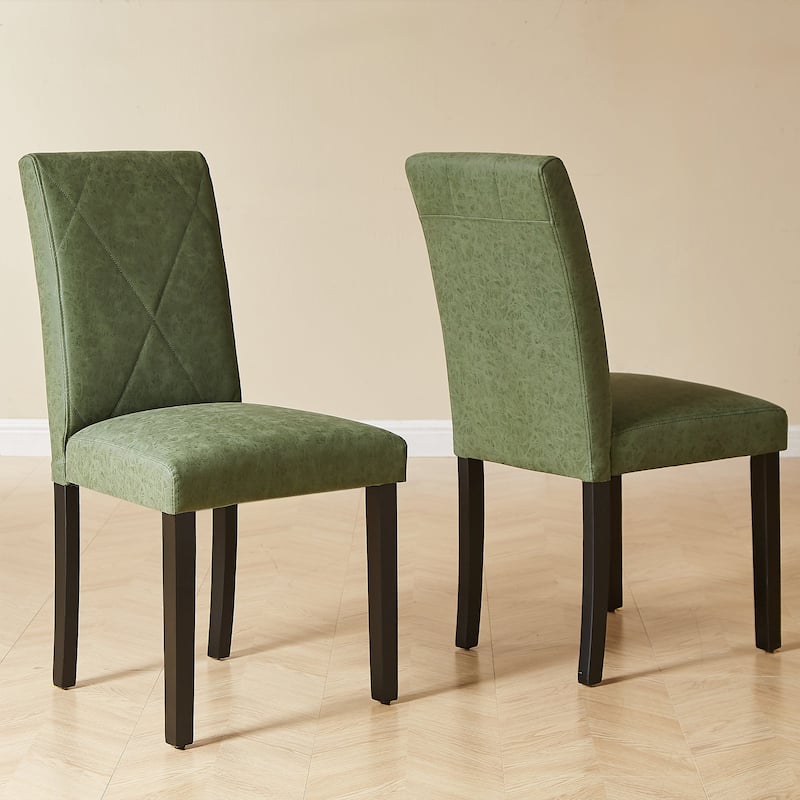 Javlergo Dining Chairs Set of 2/4/6 Upholstered Kitchen Chairs Dining Room Multi-Purpose Side Chair with Rubber Non-Slip Feet