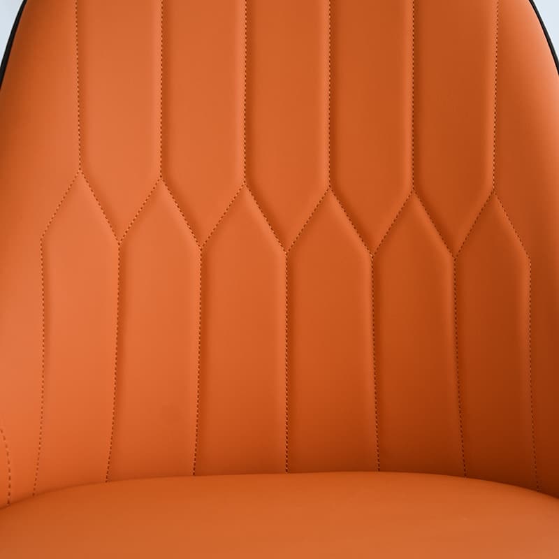 Set of 2 Modern Upholstered PU Leather Dining Chair
