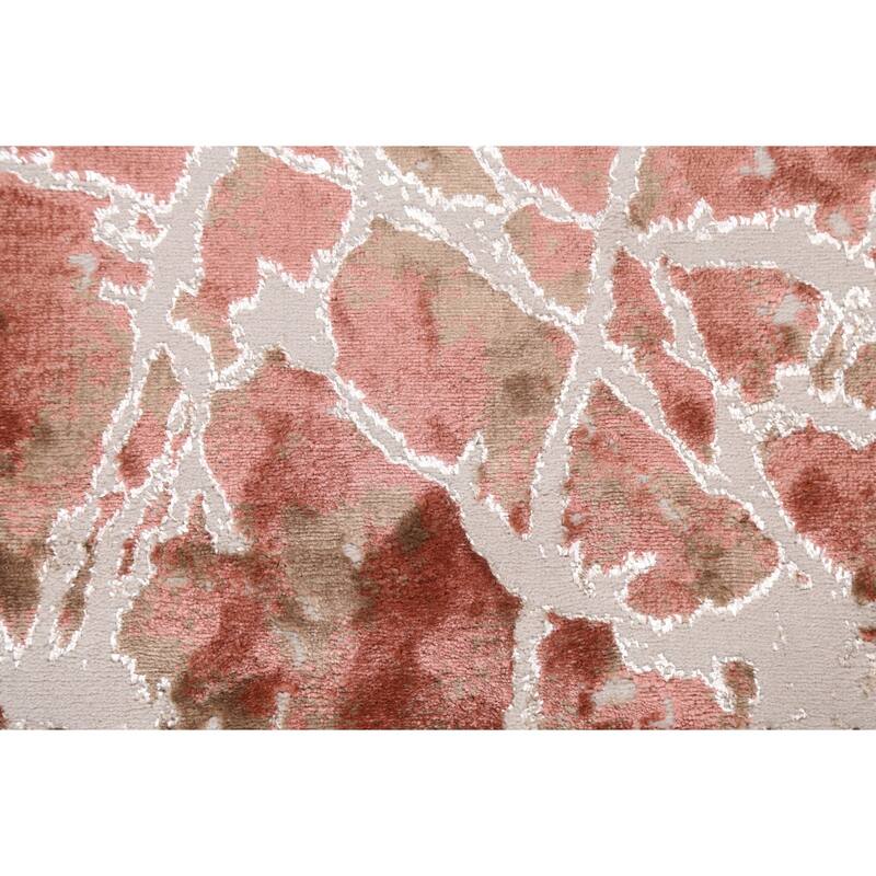 Abstract Transitional Turkish Oriental Rug Contemporary Carpet