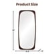 preview thumbnail 3 of 4, 31.5 in. W x 71 in. H Rectangular Solid Wood Framed Floor Mirror - 71"x31.5"