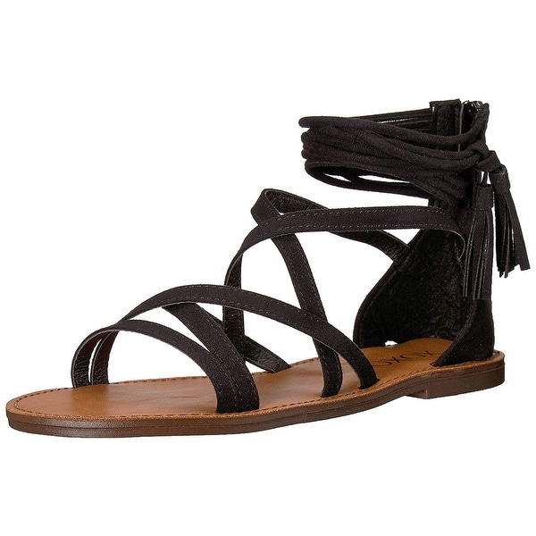 Shop Xoxo Womens Cierra Open Toe Casual Gladiator Sandals - Overstock ...