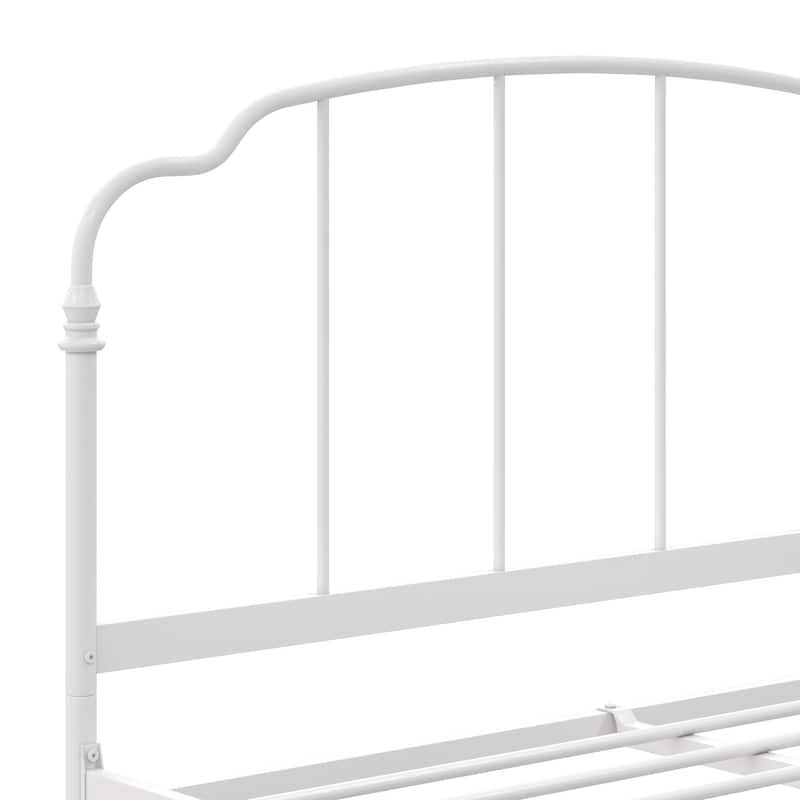 RealRooms Camie Adjustable Height Metal Bed Frame