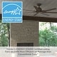 preview thumbnail 25 of 59, Hunter 60" Downtown Windmill Outdoor Ceiling Fan w/ Wall Control, Damp-Rated - Indoor-Outdoor, Industrial, Modern - ENERGY STAR!