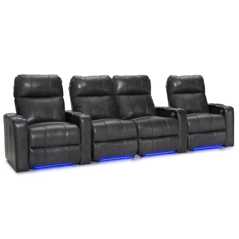 Seatcraft Monterey Home Theater Seating Top Grain Leather 7000