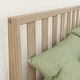 preview thumbnail 15 of 24, Max and Lily Scandinavian Full-Size Bed with Slatted Headboard
