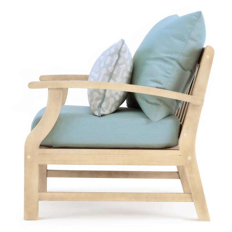 Kooper 2 Piece Sunbrella Outdoor Patio Club Chairs