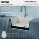 preview thumbnail 40 of 59, Karran Top Mount 25 in. Single Bowl Quartz Kitchen Sink Kit