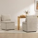 preview thumbnail 40 of 58, Spruce & Spring Modern 74" L-Shaped Dining Bench with Storage, Corner Breakfast Nook Banquette Bench 1 Single Seat - Khaki