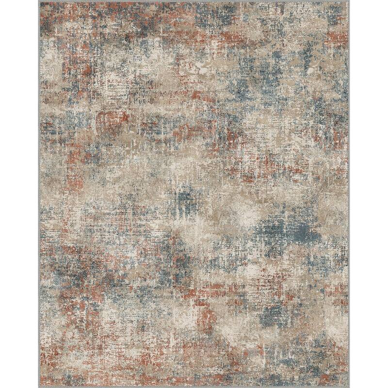 Mcow Low Pile Machine Washable Non-Slip Area Rug