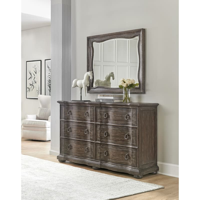 Hooker Furniture 5961-90002-6-DRESSER Traditions 66" Wide 6 Drawer