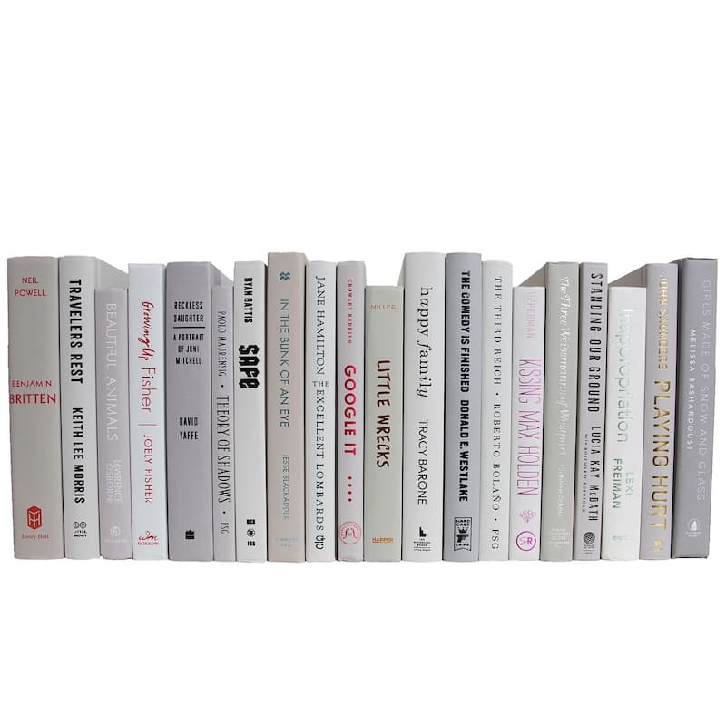 Books Grey Decorative Accessories: Marble Color By The Foot