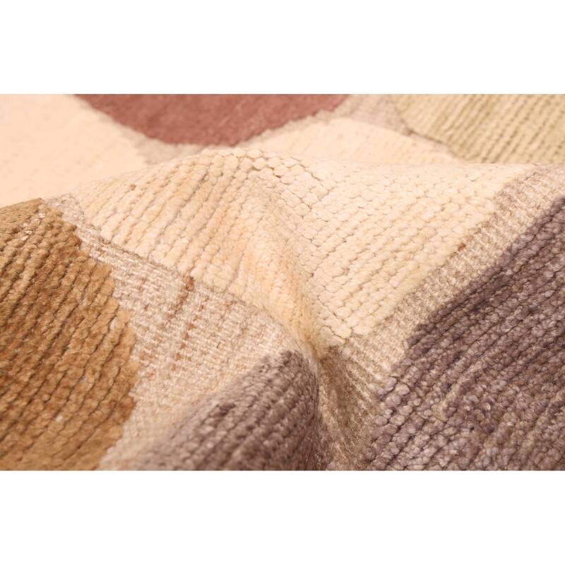 ECARPETGALLERY Hand-knotted Tangier Ivory Wool Rug - 8'2 x 10'0