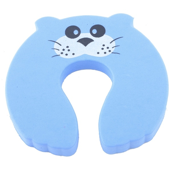 Foam Door Stopper Cushion Cartoon Animal Baby Finger Pinch Guard Finger Protection for Children Safety 7 Pcs.