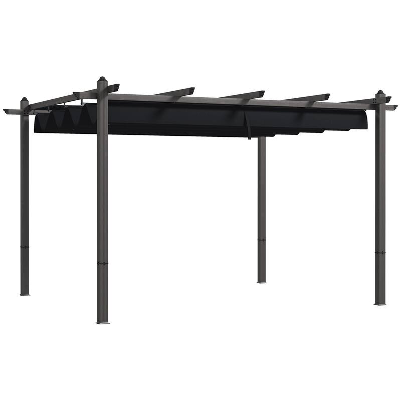 10' x 12' Retractable Pergola Canopy