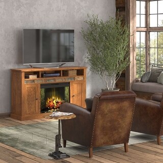 Copper grove fireplace tv on sale stand