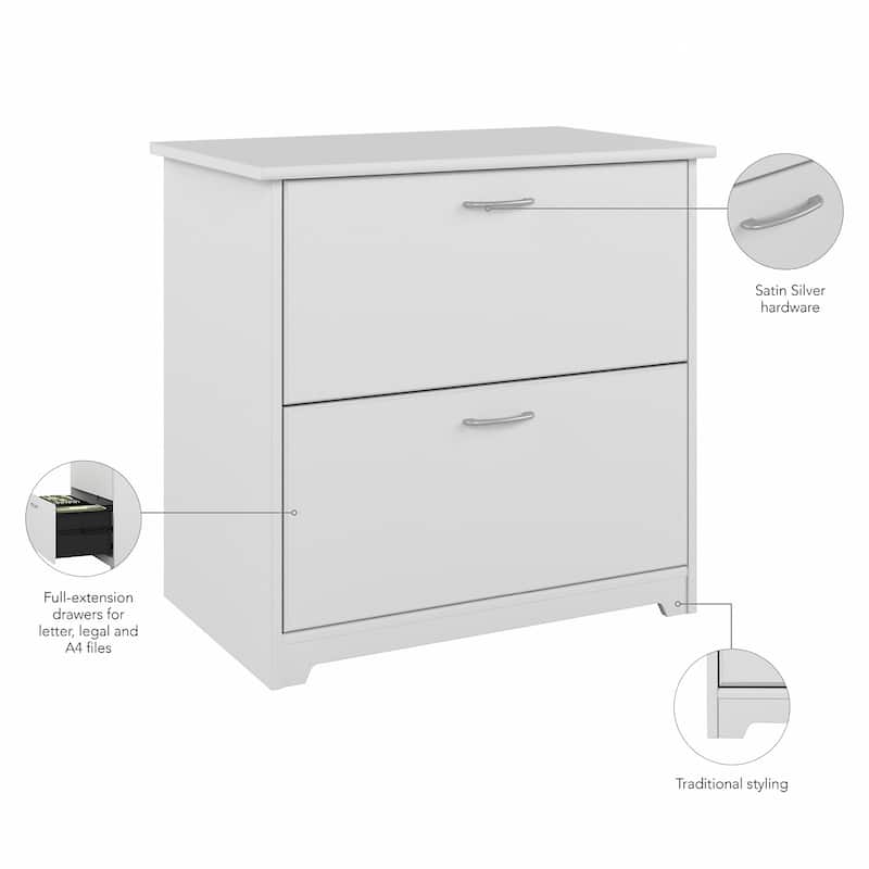 Cabot 2 Drawer Lateral File Cabinet by Bush Furniture