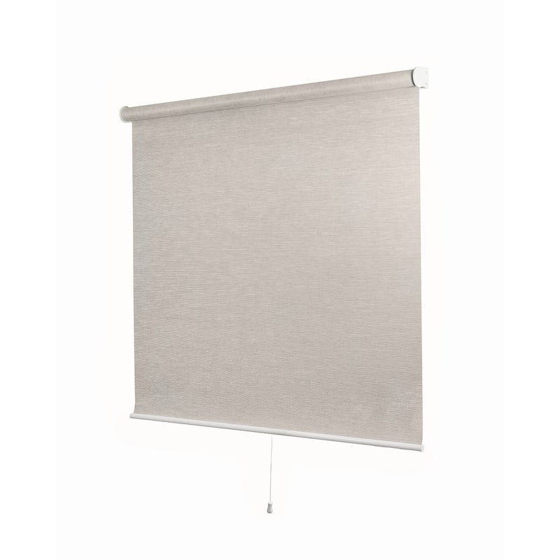 CHICOLOGY Privacy Cordless Roller Shades Snap-N'-Glide-Felton Sand