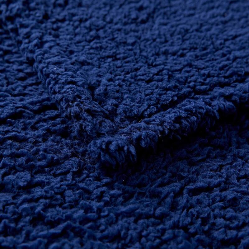 Throw Blanket for Bed Couch Warm Fuzzy Sherpa Blanket Bed Bath