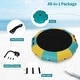 preview thumbnail 4 of 5, 10FT Inflatable Water Bouncer Splash Padded Water Trampoline