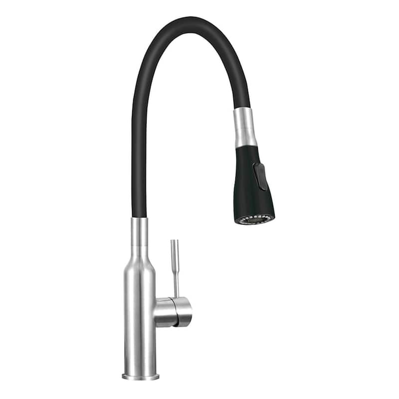 Transolid Kitchen/Laundry Faucet with Dual Spray and Flex Neck - N/A