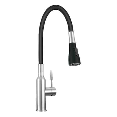 Transolid Kitchen/Laundry Faucet with Dual Spray and Flex Neck - N/A