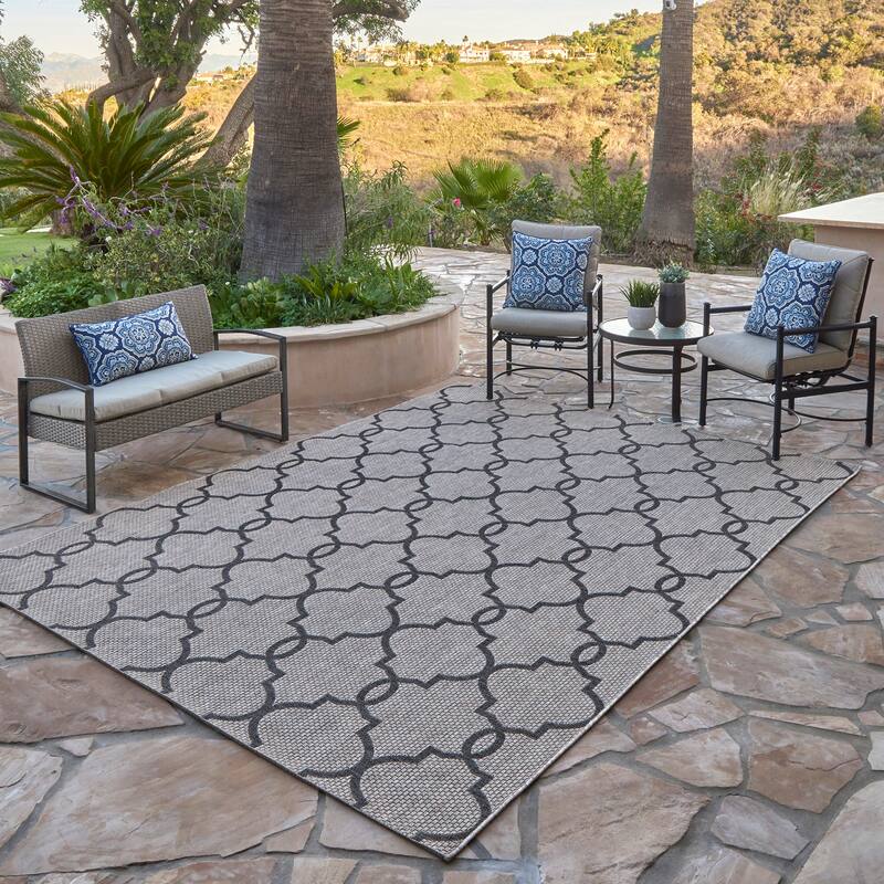 Gertmenian Grace Premium Multi-Size Multi-Colored Flatweave Indoor/ Outdoor Area Rug Collection