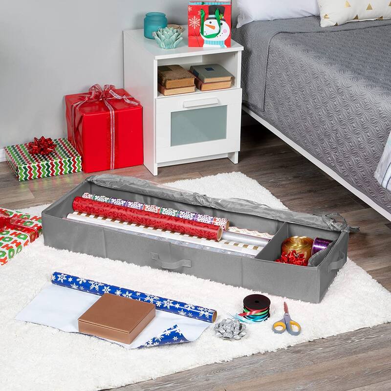 Hold N' Storage - Wrapping Paper Storage Container. Fits up to 27 Rolls 1.37" Diam.