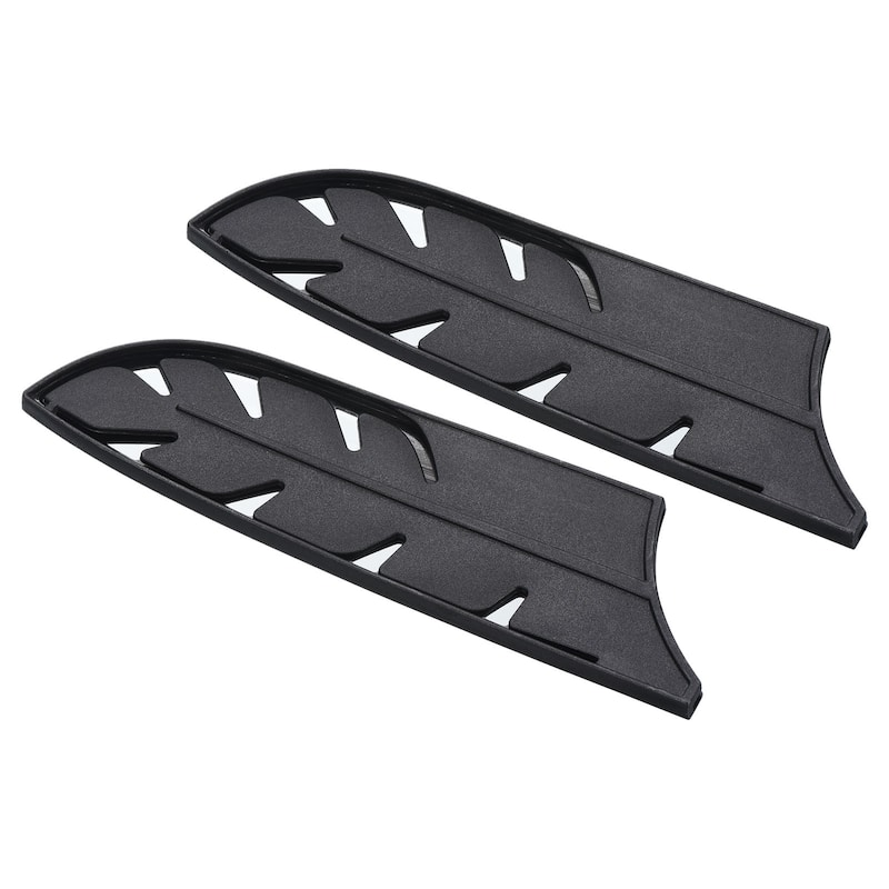 Plastic Kitchen Knife Sheath Cover Sleeves for Santoku Knife, Black