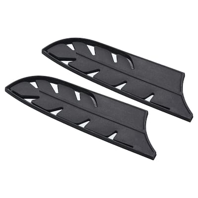 Plastic Kitchen Knife Sheath Cover Sleeves for Santoku Knife, Black