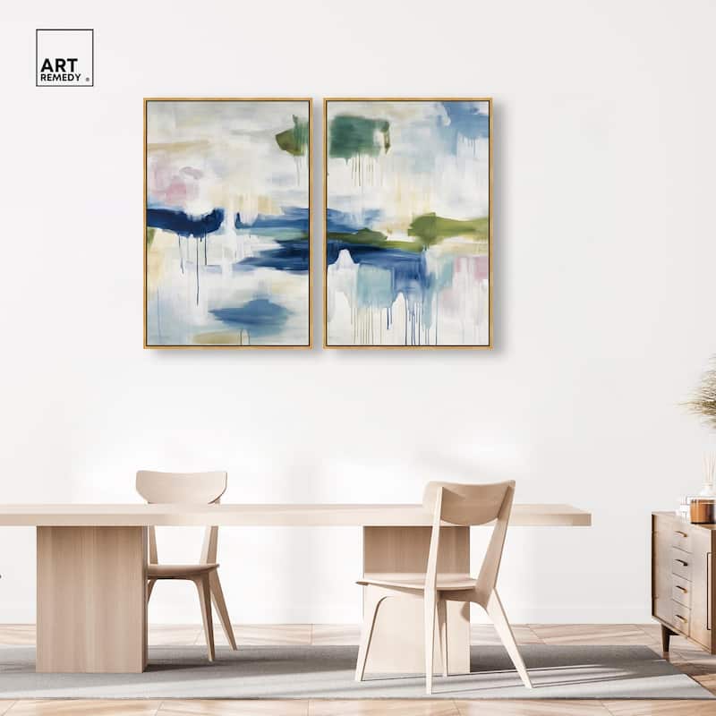 Kairos I Canvas Set of 2 by Art Remedy