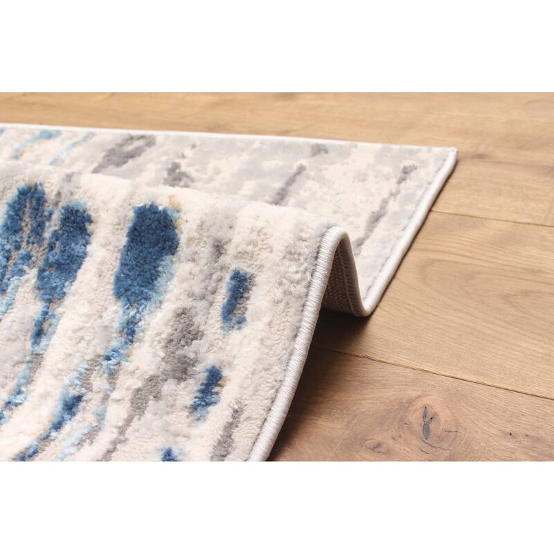 ECARPETGALLERY Machine Made Juniper Grey Area Rug