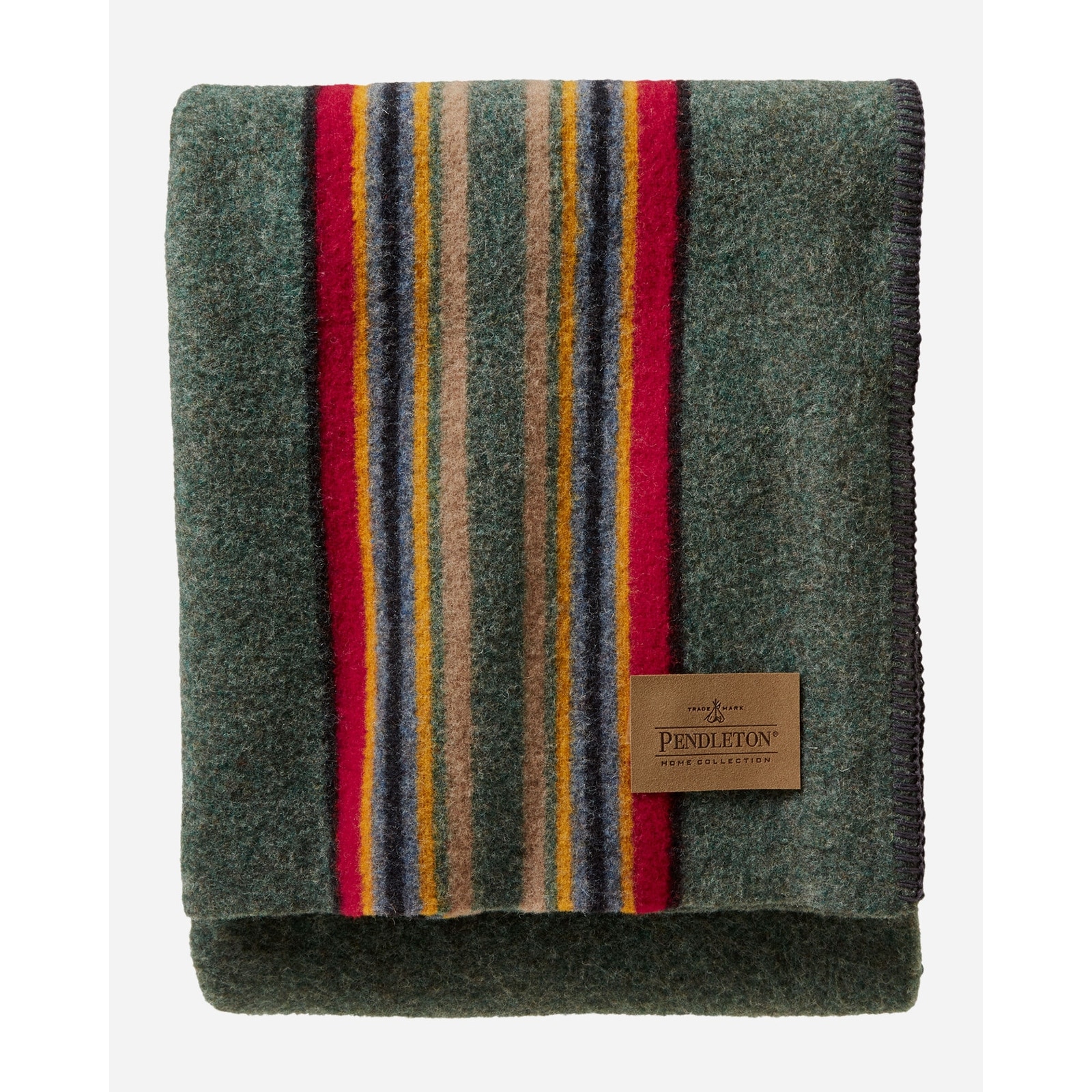Pendleton Yakima Camp Green Heather Throw