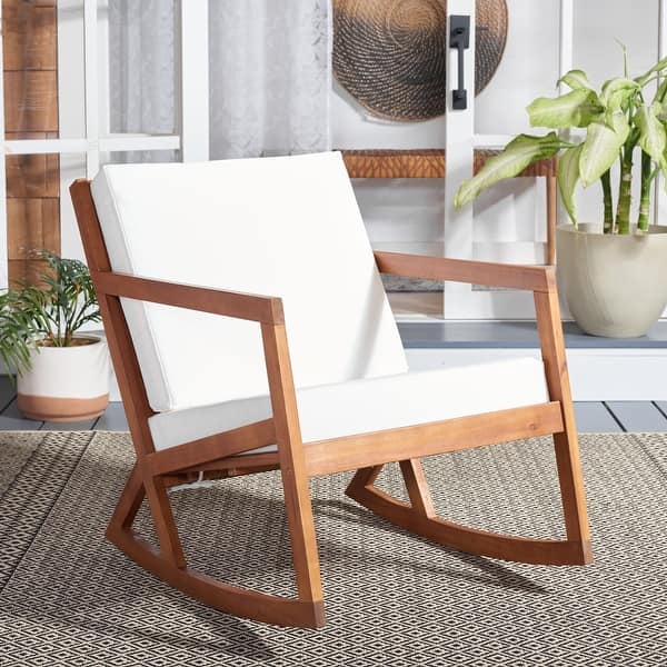 slide 2 of 62, SAFAVIEH Outdoor Vernon Rocking Chair