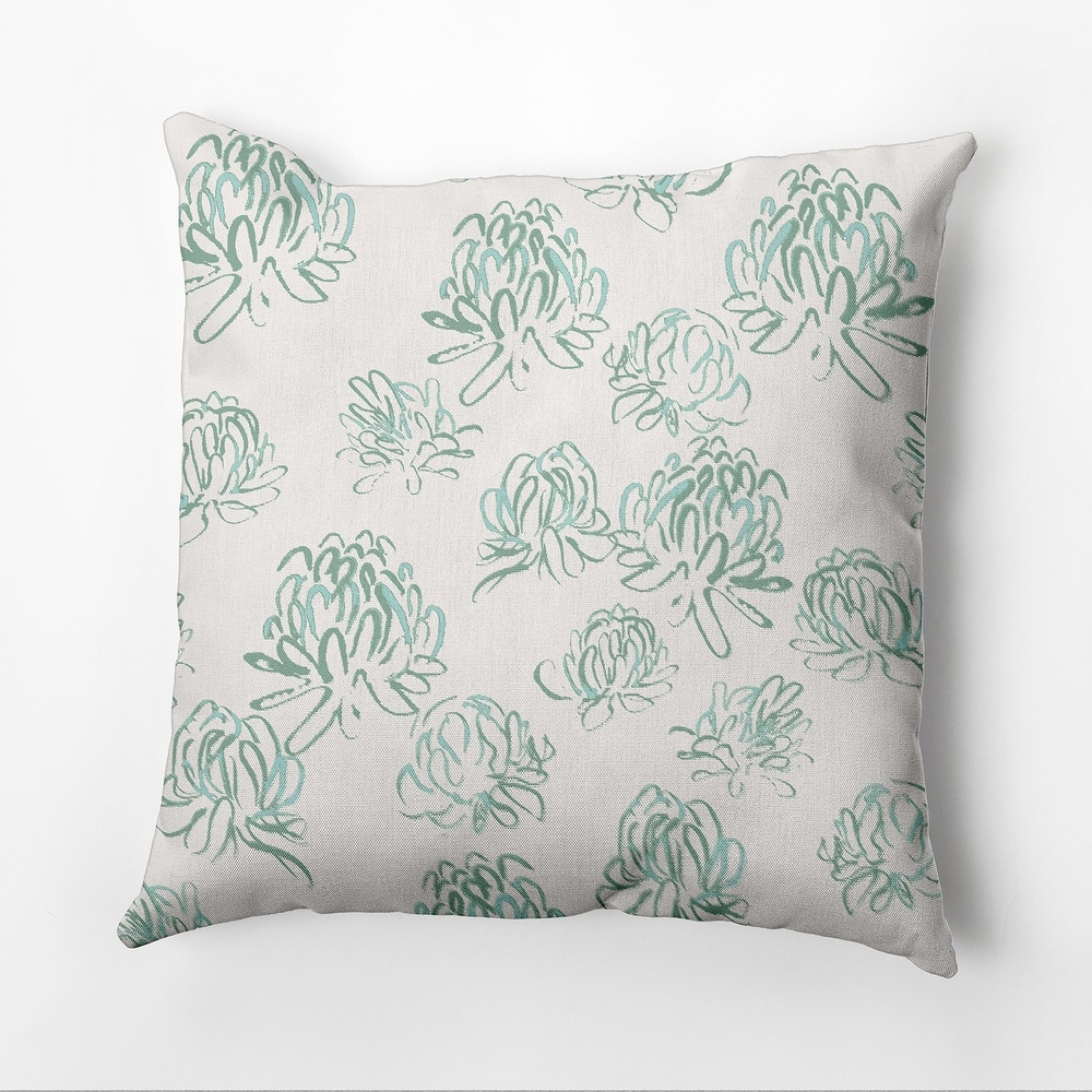 Tumbly Blossom Outdoor Pillow