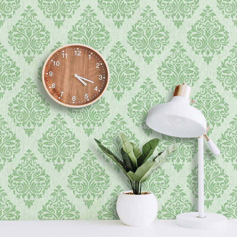 SUSSEXHOME Removable Wallpaper-Waterproof, Strippable, Light Resistance & Cleanable Wall Paper Roll-Wallpaper-Ottoman