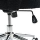preview thumbnail 57 of 78, Criss Cross Chair with Wheels, Teddy Fabric Home Office Chair, 360°Swivel Height Adjustable Swivel Vanity Chair - N/A
