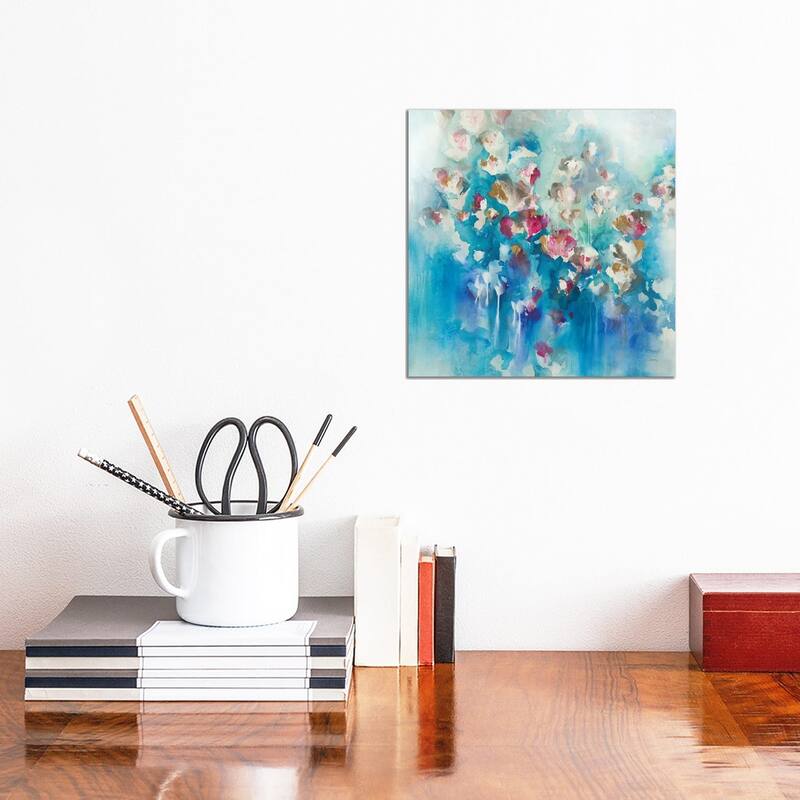 iCanvas "Florets" by Leah Rei Canvas Print - 12x12x0.75