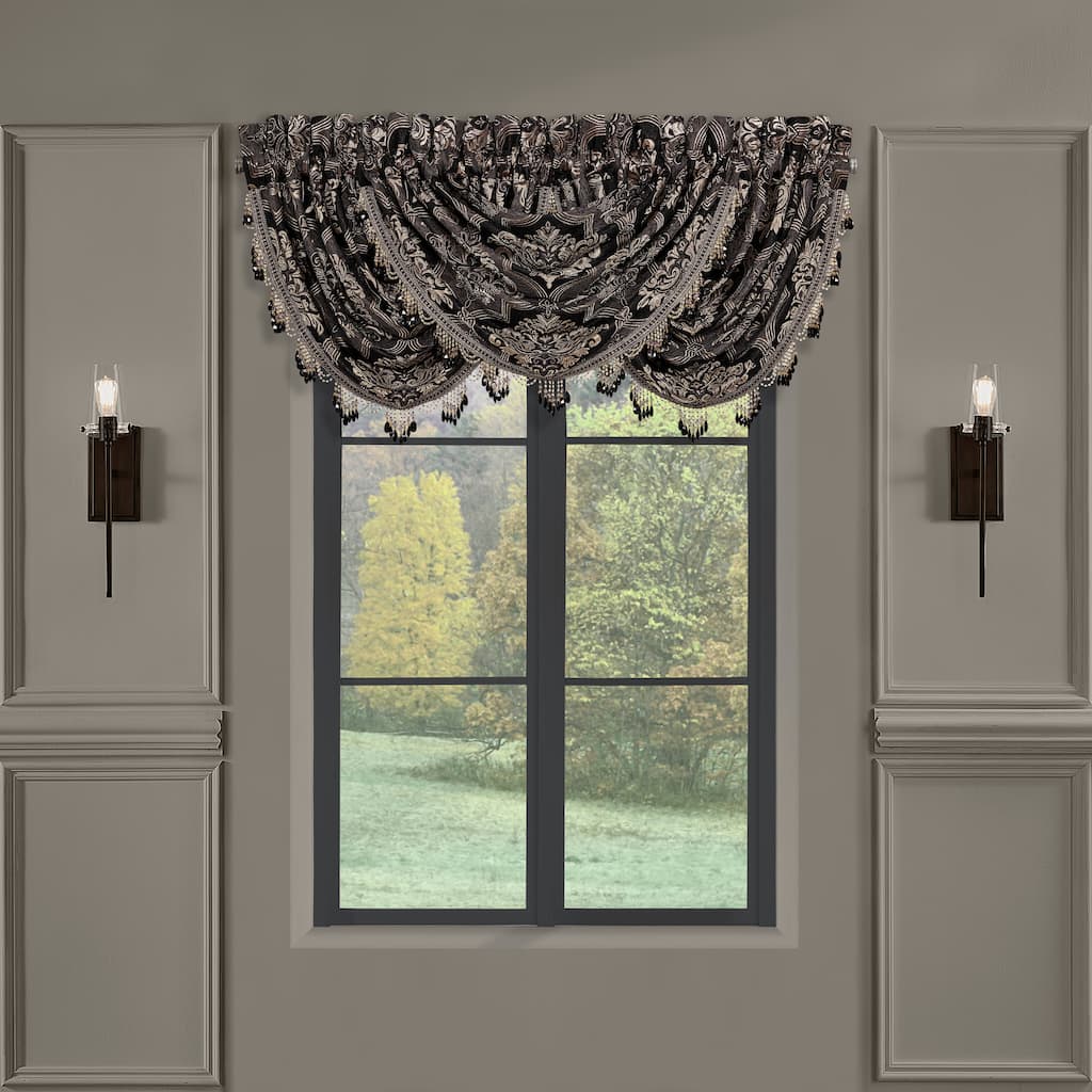 J. Queen New York Windham Window Waterfall Valance.