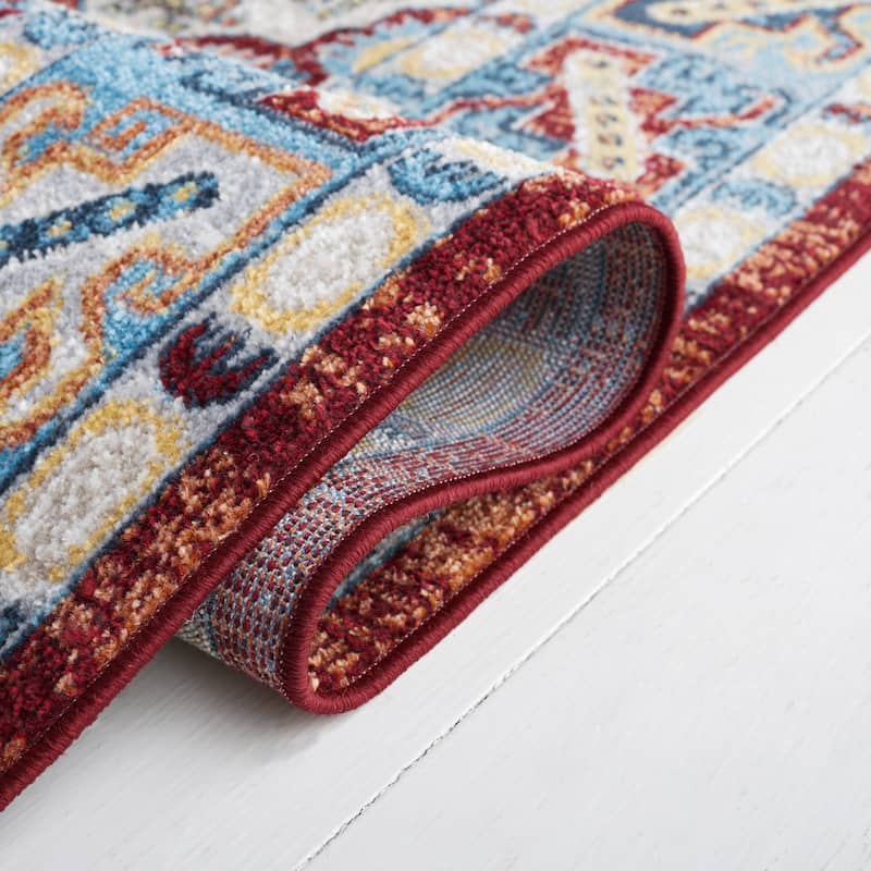 SAFAVIEH Bayside Machine Washable Kristyna Oriental Rug