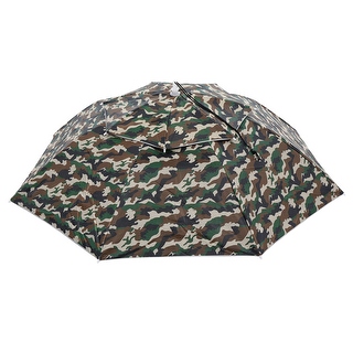OD 37.4 Umbrella Hat Oxford Double Layer Cap with Adjustable Strip Camo Bed Bath Beyond 37035000
