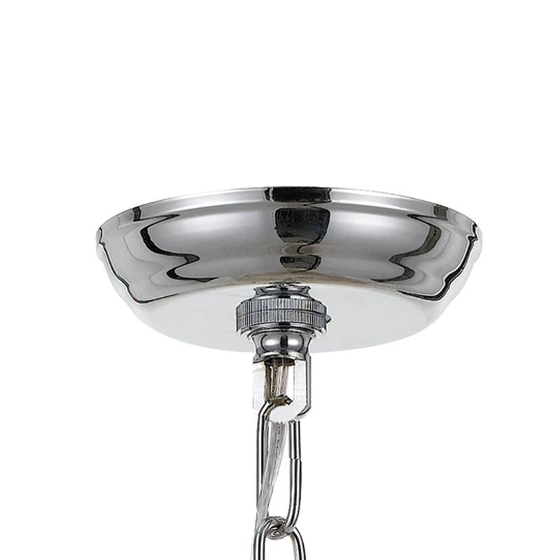 Othello 3 Light Clear Crystal Polished Chrome Mini Chandelier - 13'' W x 15.5'' H