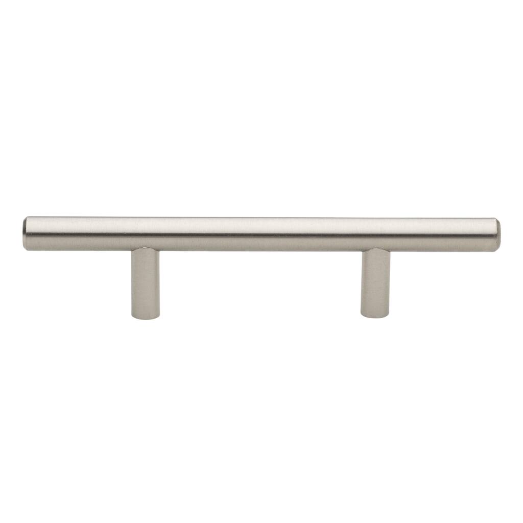 GlideRite 6-inch Solid Stainless Steel Finished Cabinet Bar Pulls (Case of 25)