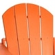 preview thumbnail 14 of 12, Laguna Outdoor 5-Piece Adirondack Chair With Square Coffee Table Conversation Set