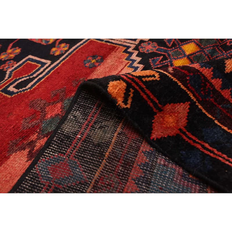 ECARPETGALLERY Hand-knotted Konya Anatolian Red Wool Rug - 4'10 x 9'0