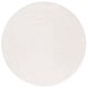 preview thumbnail 33 of 69, SAFAVIEH Plain And Solid Renske Rug 6'7" Round - Ivory - Round
