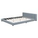 preview thumbnail 19 of 22, Queen Size & Twin XL Size Upholstered Platform Bed,Mother & Child Bed